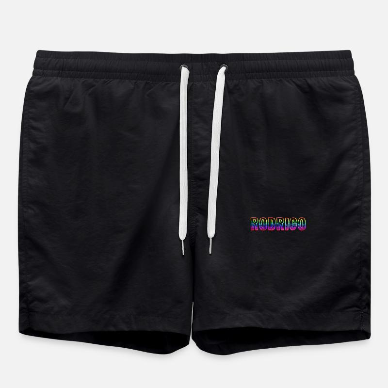 Rodrigo RS Arc-en-ciel - Short de bain - noir