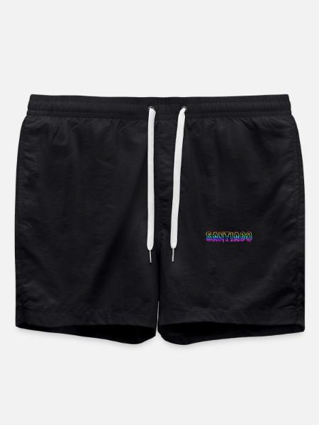 Santiago RS Rainbow - Swim Trunks - black
