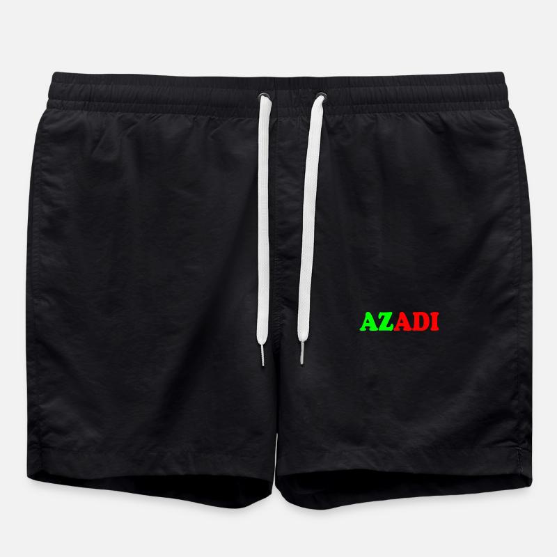 Azadi - Badeshorts - Schwarz