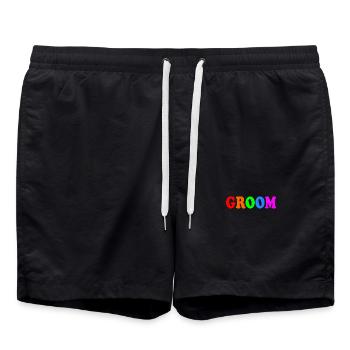 Groom - Short de bain - noir - Devant - AI Model Male 185 light (185cm)