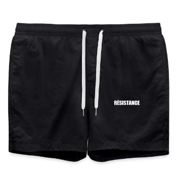 Resistance - Swim Trunks - black - Front - AI Model Male 185 light (185cm)