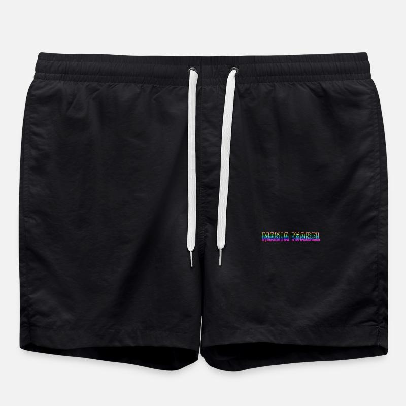 Maria Isabel RS Rainbow - Swim Trunks - black