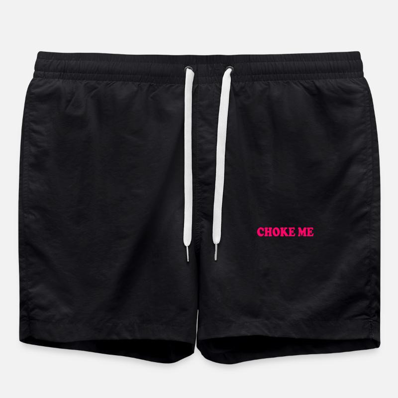 Choke me - Short de bain - noir