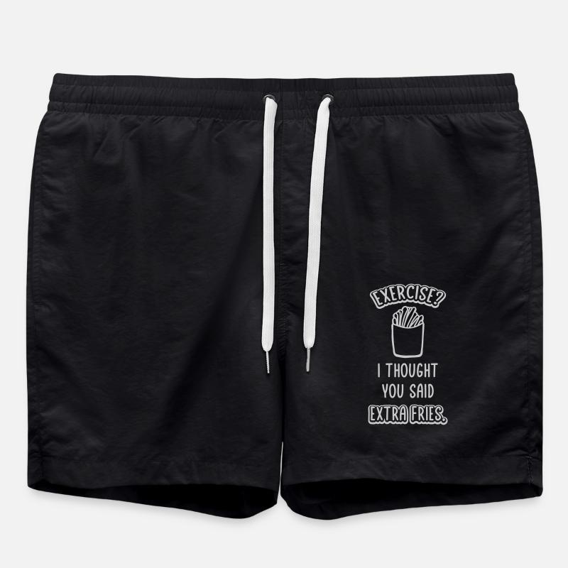 Exercice Extra Fries Citation - Short de bain - noir