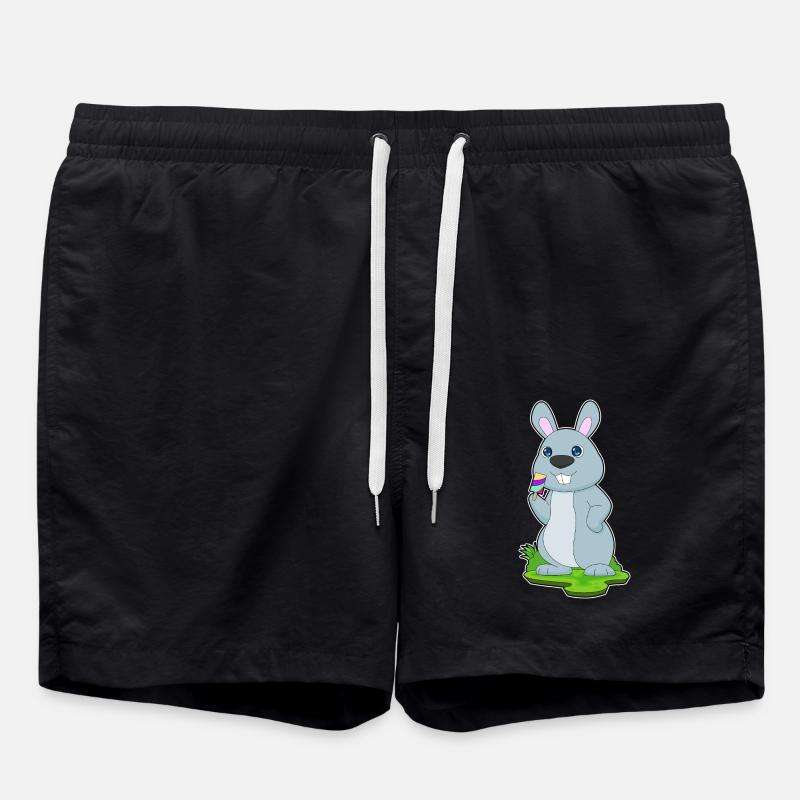 Bunny Popsicles - Swim Trunks - black