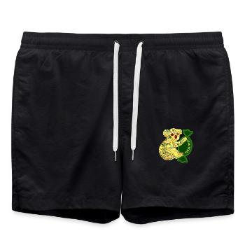 koala e 277 - Badeshorts - Schwarz - Vorne - AI Model Male 185 light (185cm)
