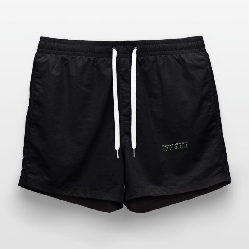 theres no place like home Code programmieren Admin Badeshorts