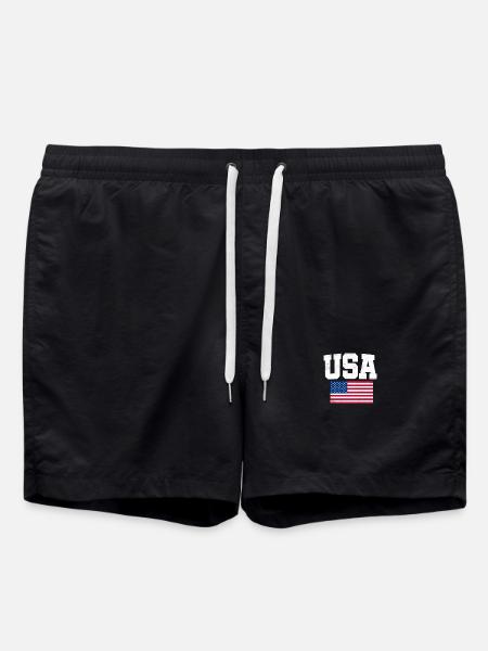 États-Unis - Short de bain - noir