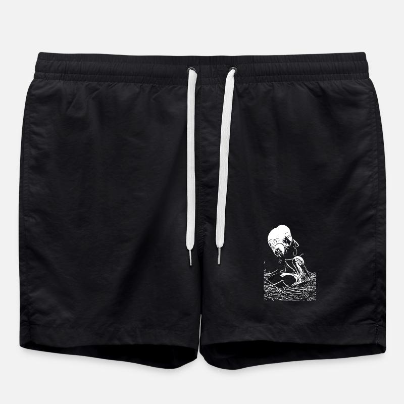 stork - Swim Trunks - black