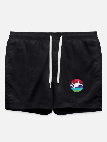 Skateboarding - Skateboarder - Swim Trunks - black