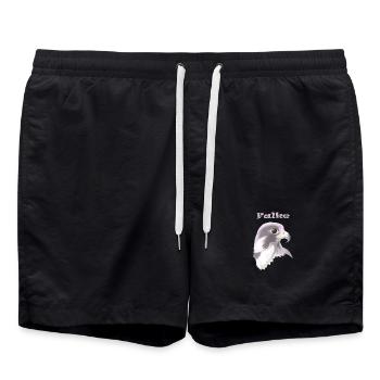 Falcon - Swim Trunks - black - Front - AI Model Male 185 light (185cm)