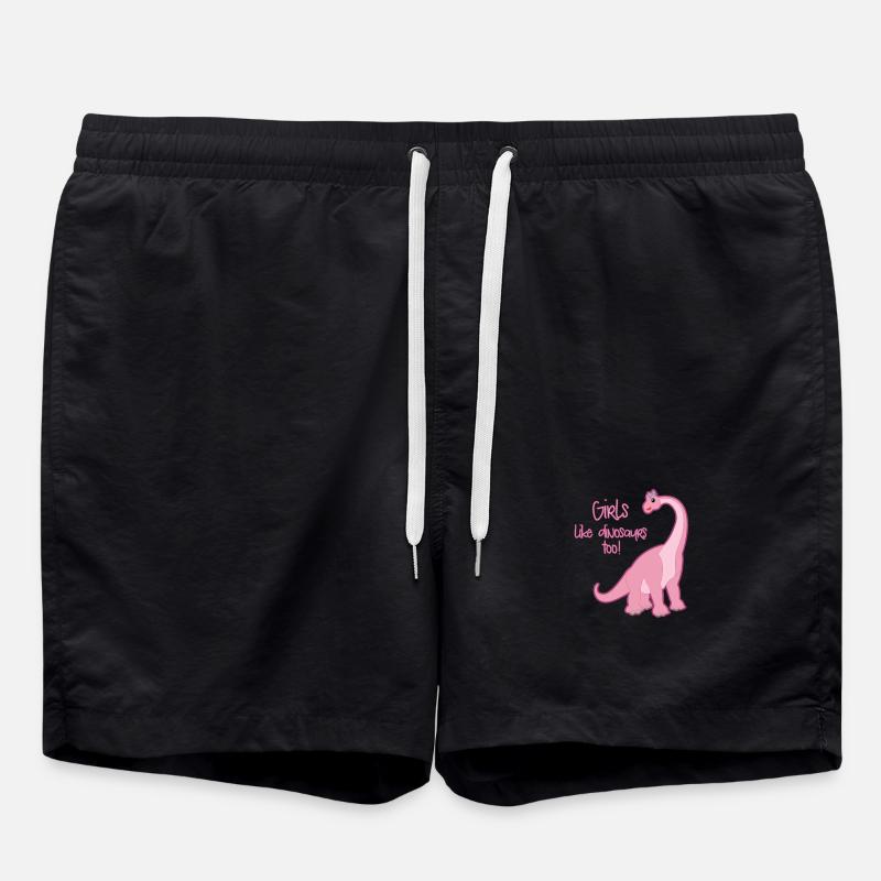 dinosaur - Swim Trunks - black