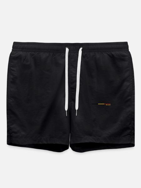 DRAPEAU BELGIUM - Short de bain - noir