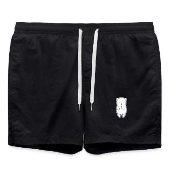 Polar Bear - Short de bain - noir - Devant - AI Model Male 185 light (185cm)