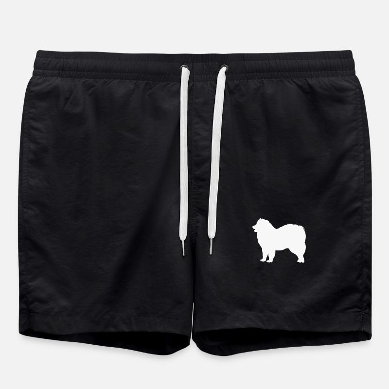 Samoyed - Swim Trunks - black