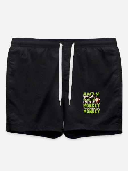 Singe - Short de bain - noir