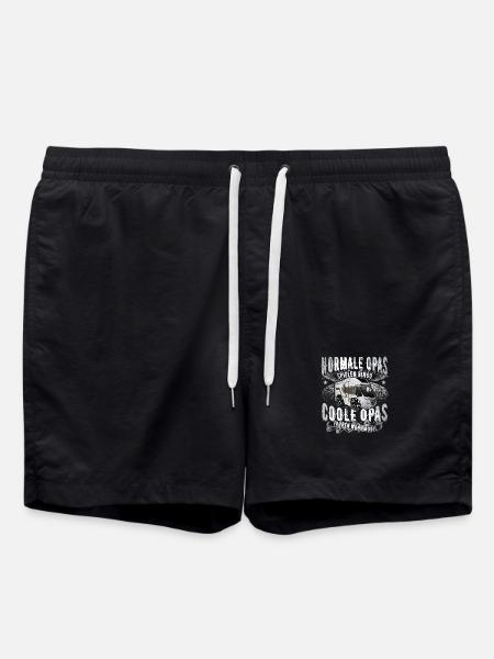 Camping Campen Opa - Badeshorts - Schwarz
