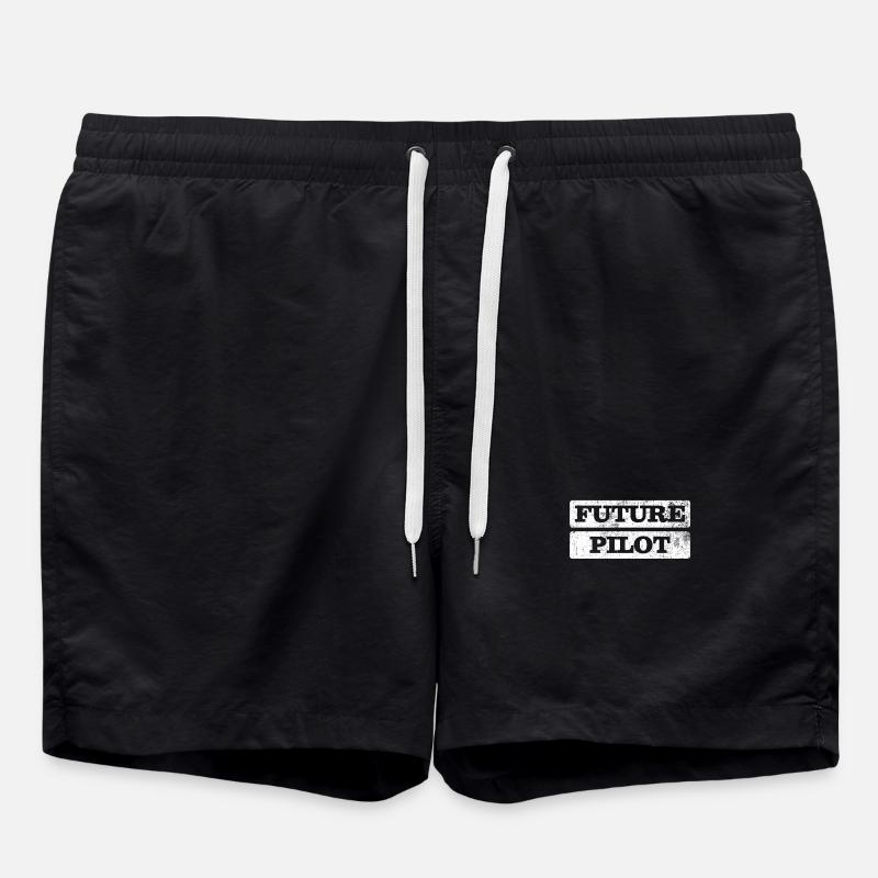 Pilot - Swim Trunks - black