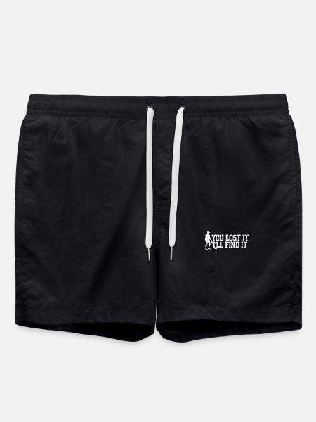 Metal detection detectorist - Swim Trunks - black