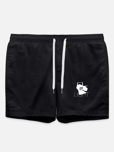 LIGHT - Short de bain - noir