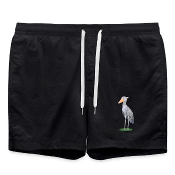 Steffen, shoe beak - Swim Trunks - black - Front - AI Model Male 185 light (185cm)