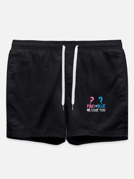 Gender Reveal Party - Badeshorts - Schwarz