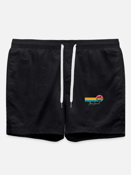 Thailand - Badeshorts - Schwarz