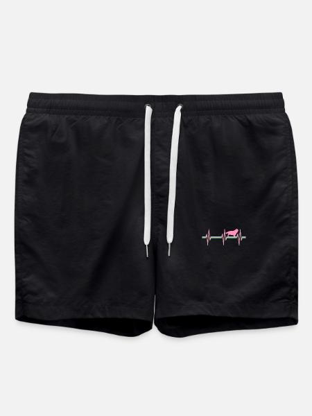 Cavalier King Charles - Badeshorts - Schwarz