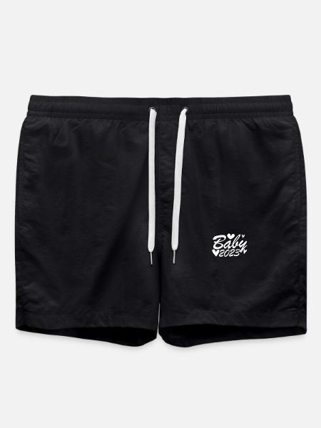 Grossesse Bébé enceinte 2023 - Short de bain - noir