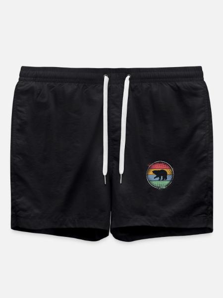 Ours - Short de bain - noir