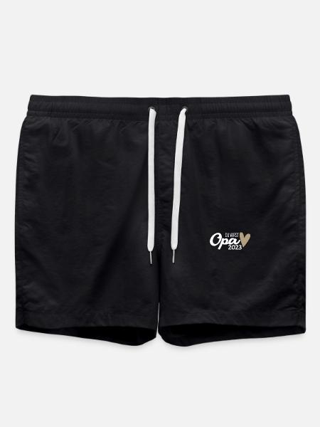 Opa 2023 loading - Badeshorts - Schwarz
