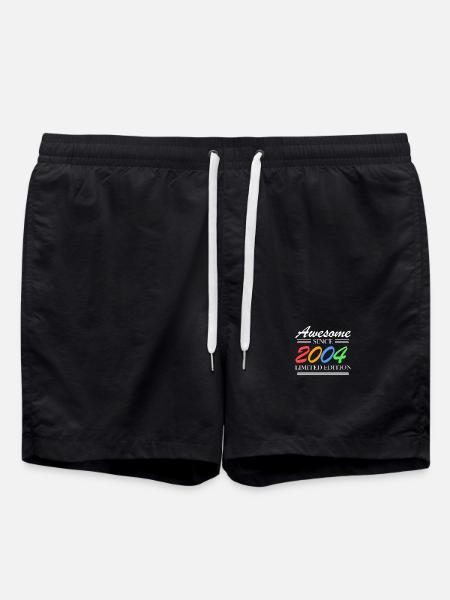 2004 - Badeshorts - Schwarz