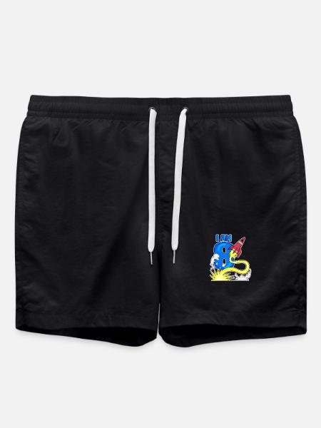 Garçon de 8 ans - Short de bain - noir