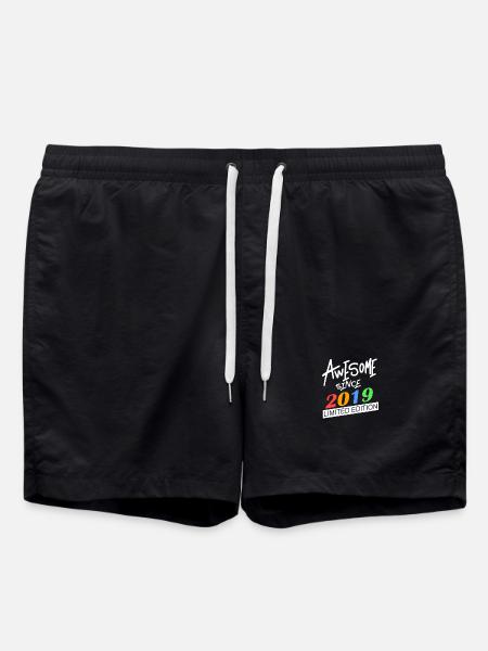 2019 - Class of 2019 - Swim Trunks - black