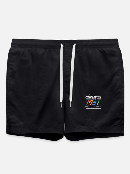 1951 - Born 1951 - Swim Trunks - black