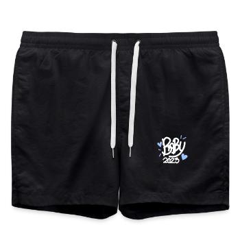Baby 2023 - Birth Pregnant 2023 Pregnancy - Swim Trunks - black - Front - AI Model Male 185 light (185cm)