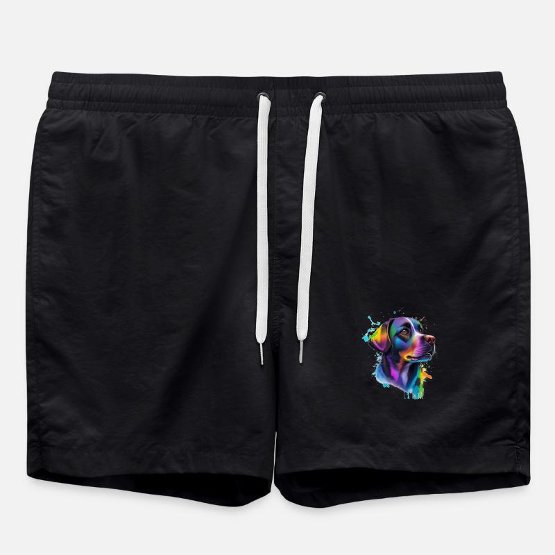 Labrador - Swim Trunks - black