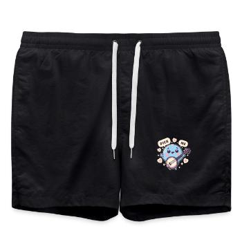Banjo Pick Me - Badeshorts - Schwarz - Vorne - AI Model Male 185 light (185cm)
