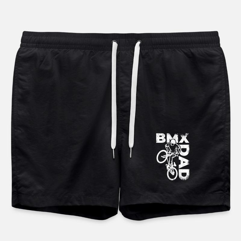 BMX Dad - Swim Trunks - black