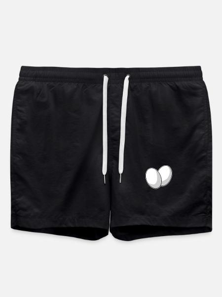 Egg Eggs - Swim Trunks - black