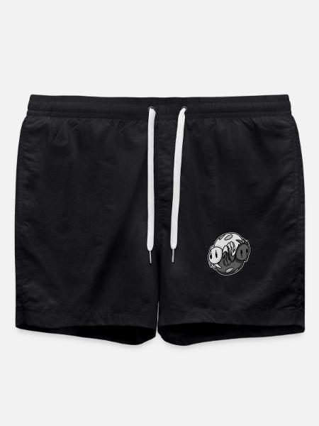 Yin Yang Spider - Swim Trunks - black