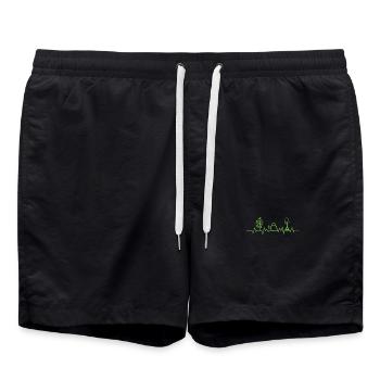Gärtner Hobbygärtner - Badeshorts - Schwarz - Vorne - AI Model Male 185 light (185cm)