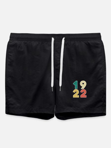 1922 - Year 1922 - Year 1922 - Swim Trunks - black