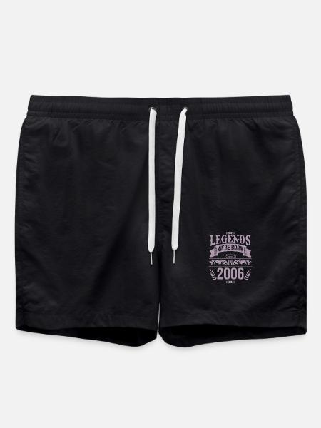 Legends were born in 2006 - Swim Trunks - black