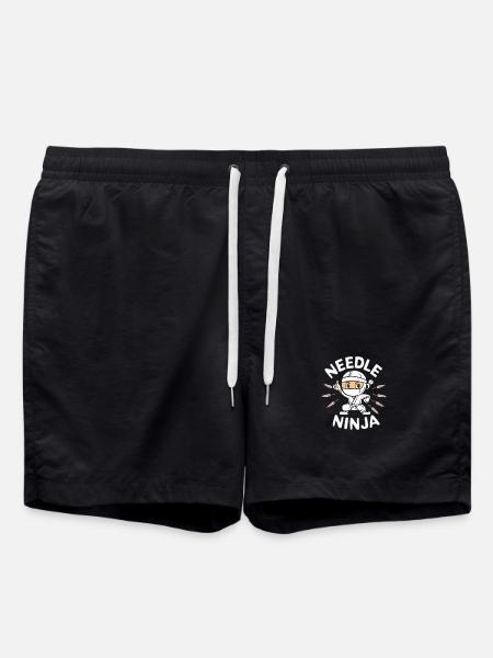 Acupuncture - Swim Trunks - black