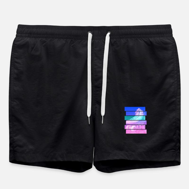 Roller-skate - Swim Trunks - black