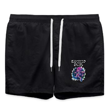 My name is Mia 2026 - Swim Trunks - black - Front - AI Model Male 185 light (185cm)