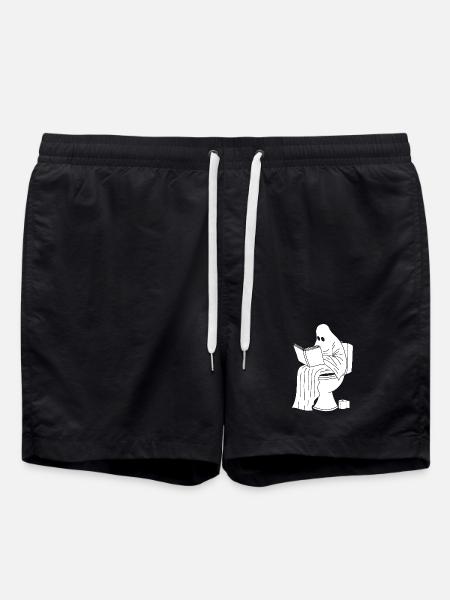The Ghost Break - Swim Trunks - black