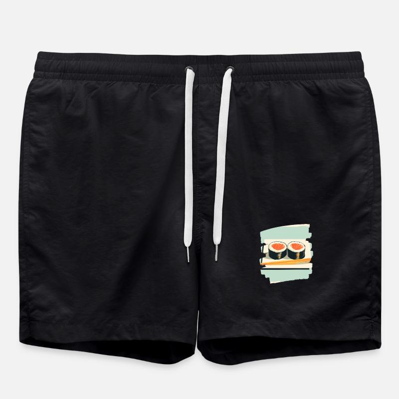 Sushi - Swim Trunks - black