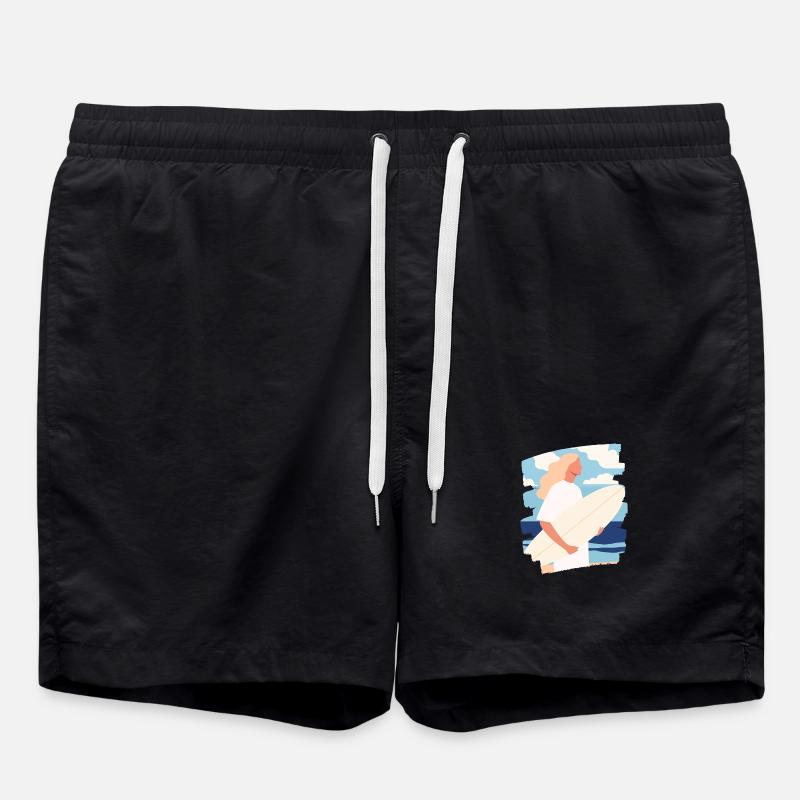 Surfer - Swim Trunks - black